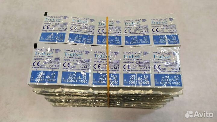 Контактные линзы Acuvue TruEye однодневные