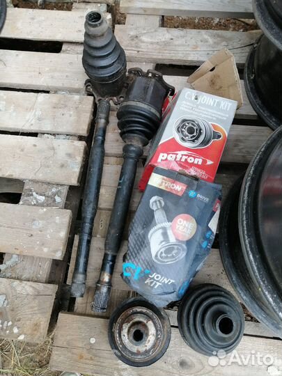 Привода передние со шрузами на ауди а6 с5 и алроуд