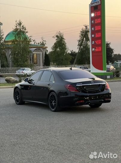 Mercedes-Benz S-класс AMG 4.0 AT, 2017, 73 500 км