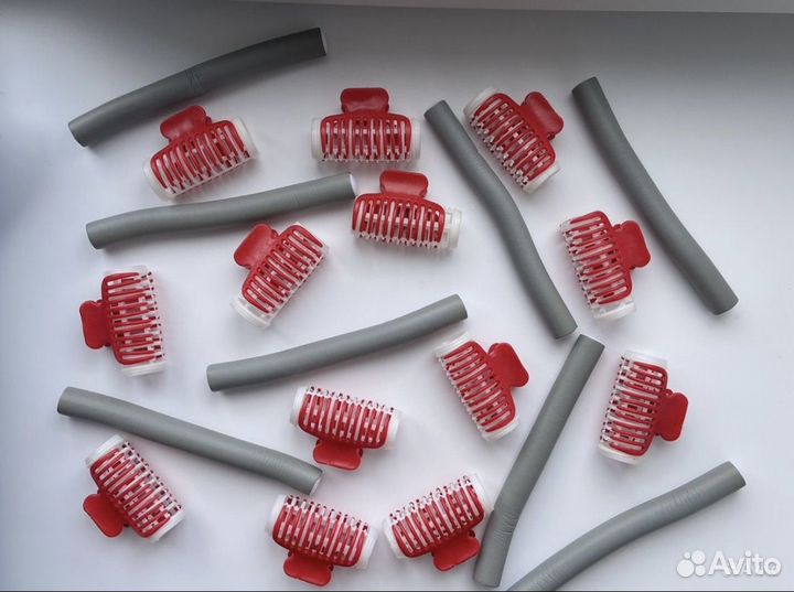 Бигуди с зажимом СССР мягкие бигуди бумеранги