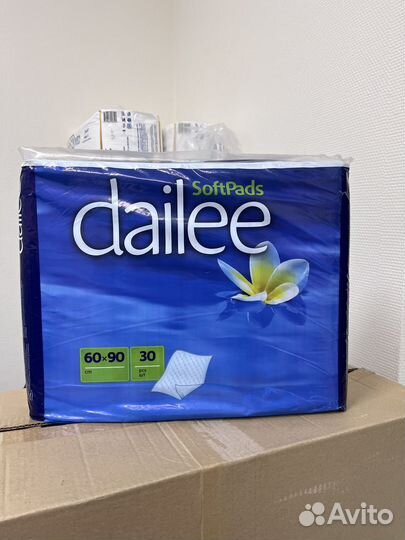 Пеленки одноразовые 60х90 30 штук