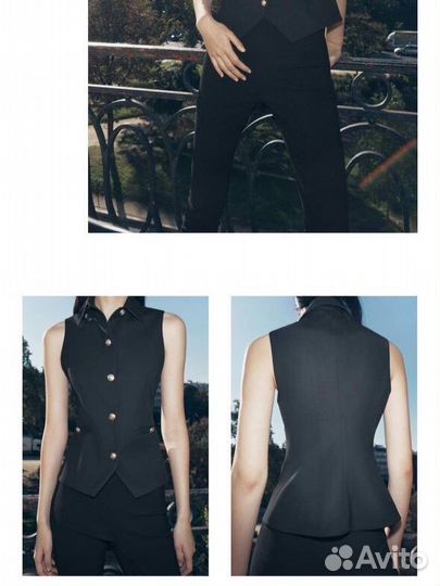 Жилет женский костюмный zara S в наличии