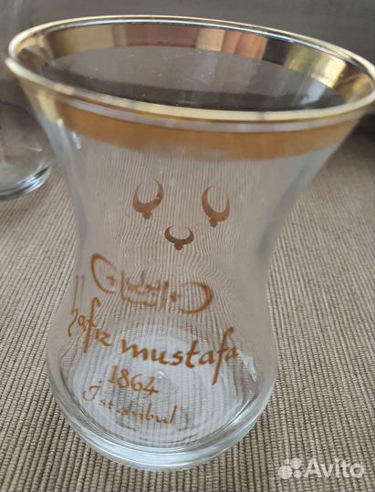 Стаканчики 4 шт турецкие для чая