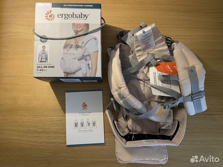 Новый эргорюкзак ergobaby omni 360