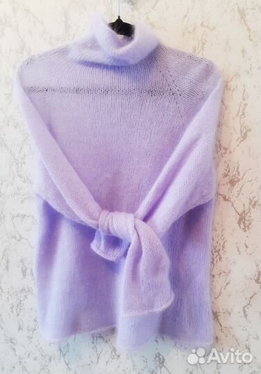 Свитер паутинка из пуха норки 42-46