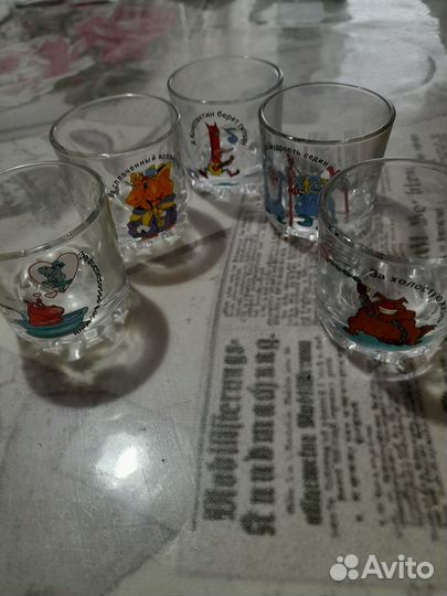 Стаканы стопки СССР