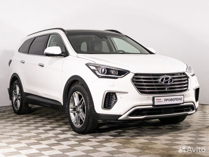 Hyundai Grand Santa Fe 2.2 AT, 2018, 126 601 км