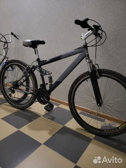 Двухподвесный велосипед