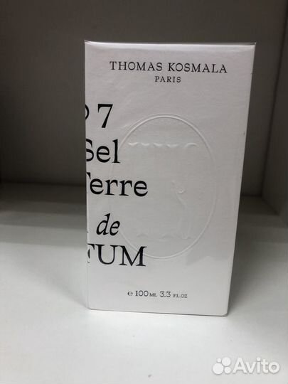 Духи Thomas Kosmala No 7 Le Sel De La Ter