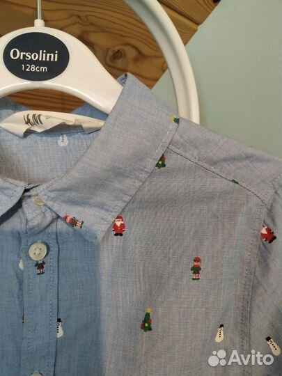 Рубашка на мальчика 122