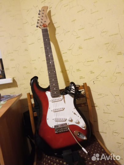 Электро гитара с комбиком