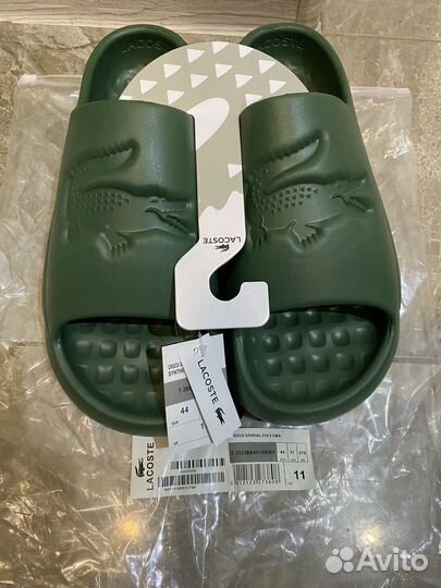 Сланцы Lacoste Serve Slide 3.0 новые оригинал