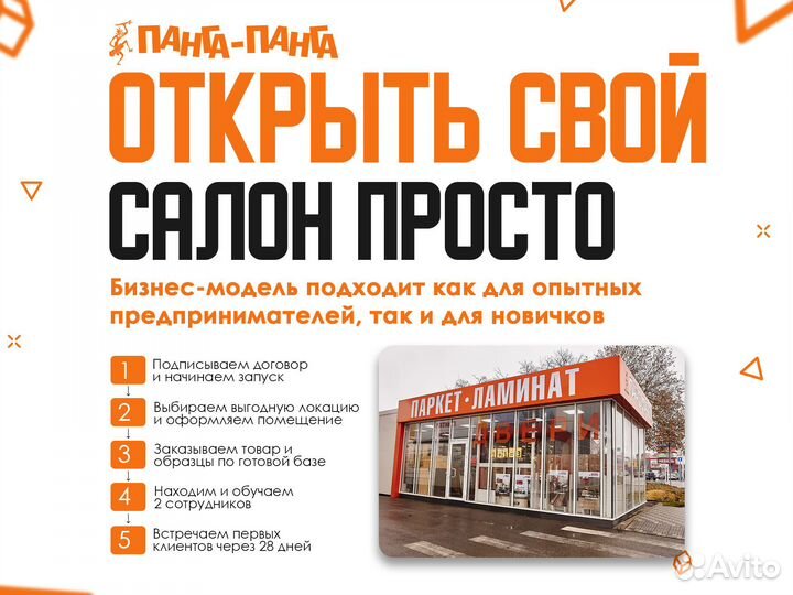 Франшиза Магазин напольных покрытий