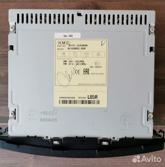 Штатная магнитола на hyundai solaris 1