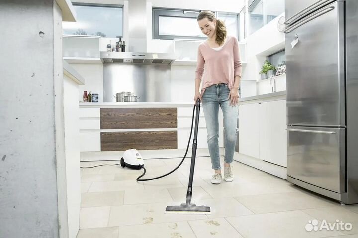 Пароочиститель Karcher SC 2 EasyFix, белый/черный