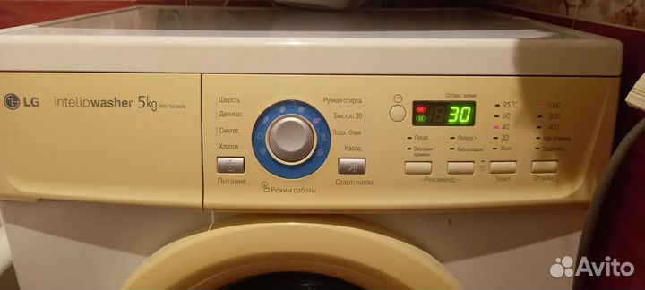 Стиральная машина бу lg 5 кг