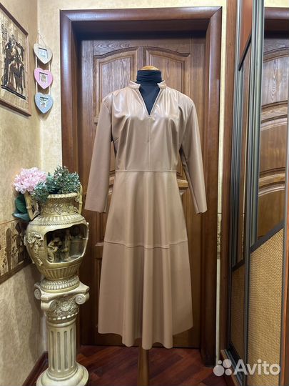 Кожаное платье турция