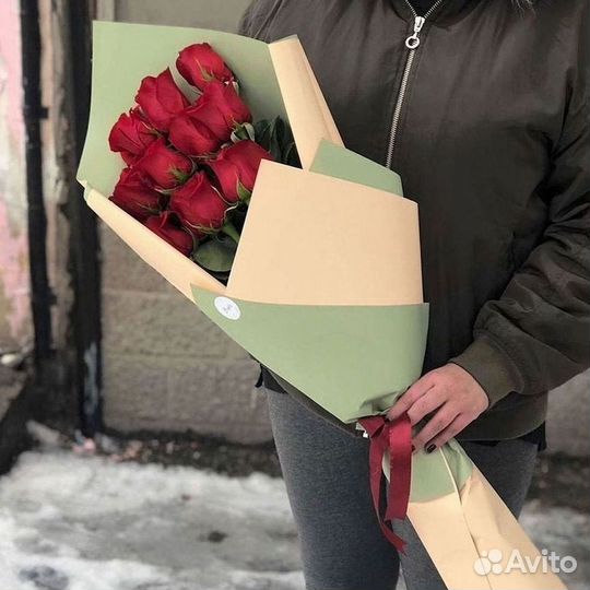 Высокие розы Гигантские розы с доставкой