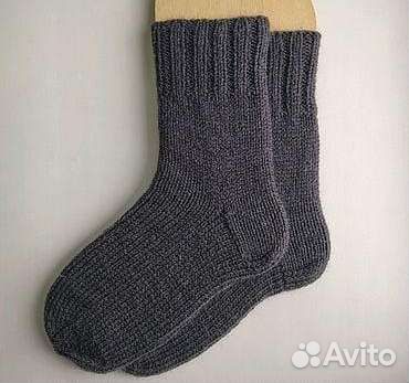 Носки вязаные мужские