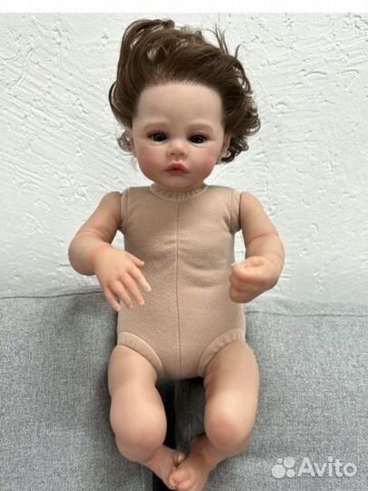 Реборн кукла мальчик почти новый