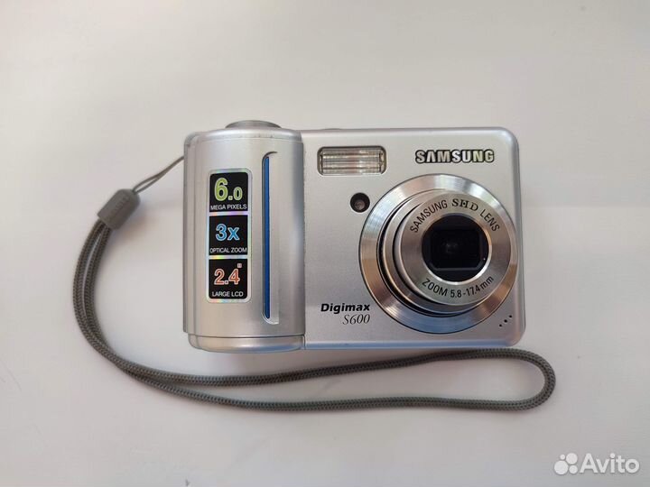 Фотоаппарат Samsung Digimax S600 (На запчасти)