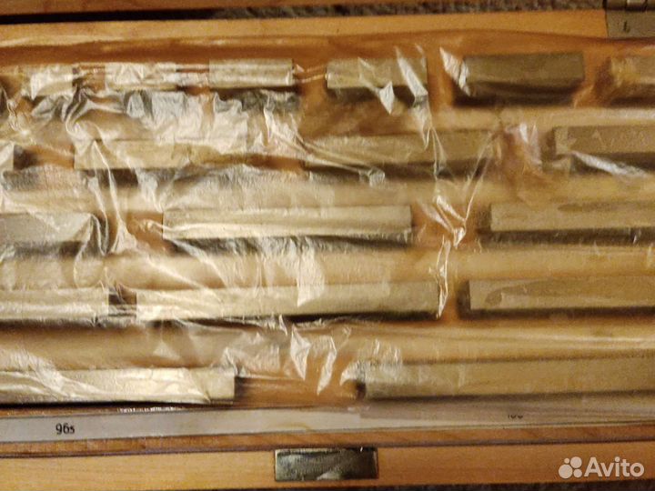 Концевые меры длины набор N 20