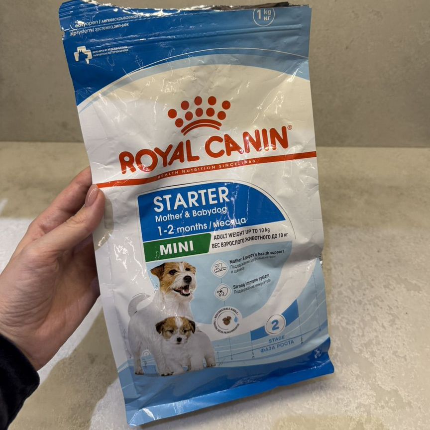 Корм для собак royal canin mini starter