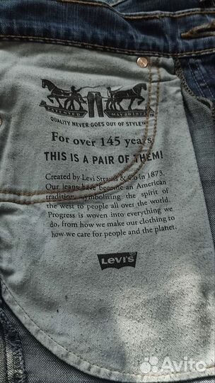 Мужские джинсы levis 501