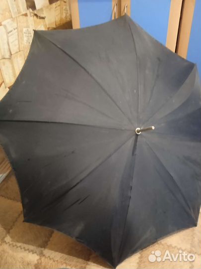 Зонт трость большой, старый