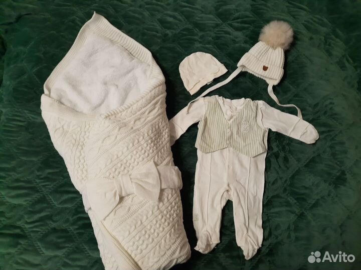 Комплект на выписку для мальчика