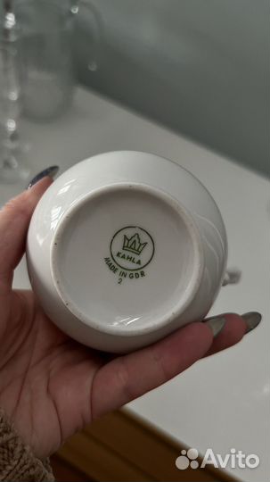 Соусник слифочник kahla фарфор германия