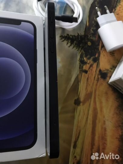 iPhone 12 black 128gb рст 90 акб