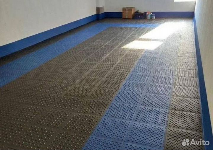 Пвх плитка в гараж