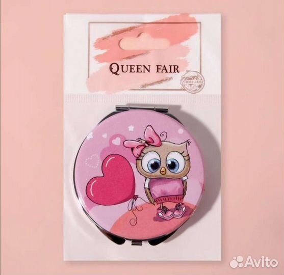 Зеркальце складное, металлическое