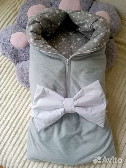 Конверт на выписку. Конверт в коляску