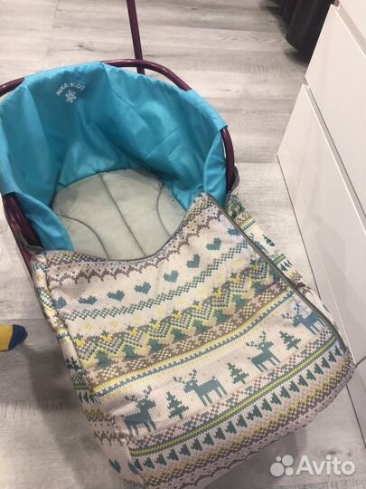 Коляска санки