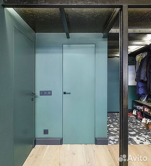 Скрытые межкомнатные двери под покраску