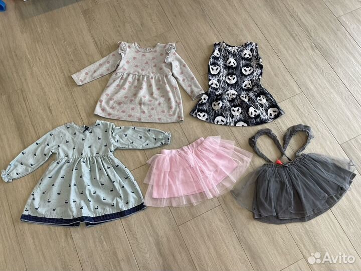 Вещи пакетом на девочку 86-92