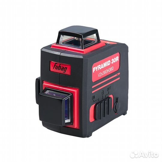 Fubag Лазерный 3D уровень Pyramid 30R V2х360H360