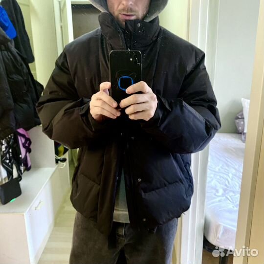 Пуховик Uniqlo x Jil sander waterproof XXL