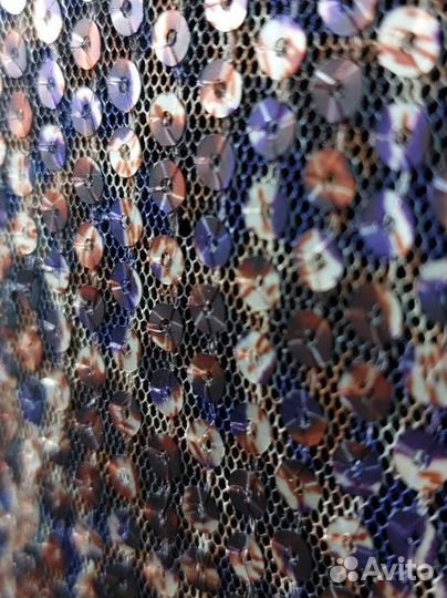 Накидка с паетками