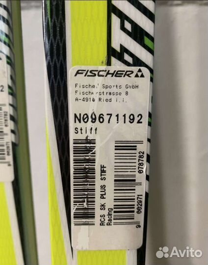 Беговые лыжи fischer rcs plus 192 stiff