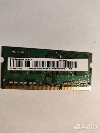 Оперативная память sodimm DDR3L Samsung 4Gb