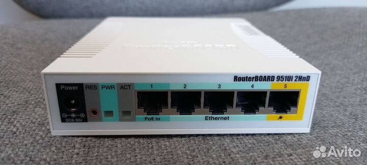 Роутер MikroTik RB951Ui-2HnD