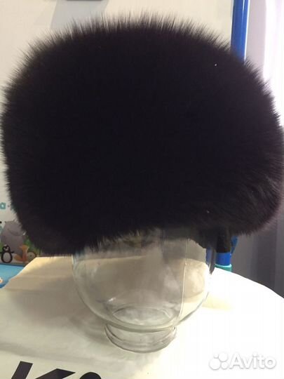 Шапка женская песец