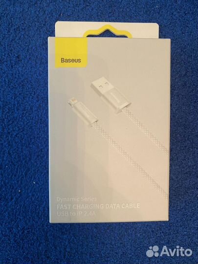 Кабель для iPhone baseus 2.4A 1m