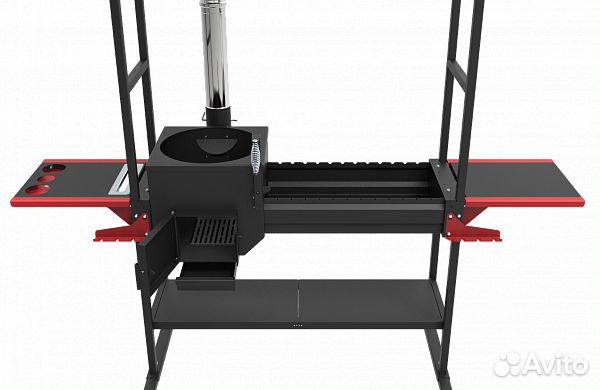 Печь-мангал Grillver Искандер Инклайн Эйр 400 NEW