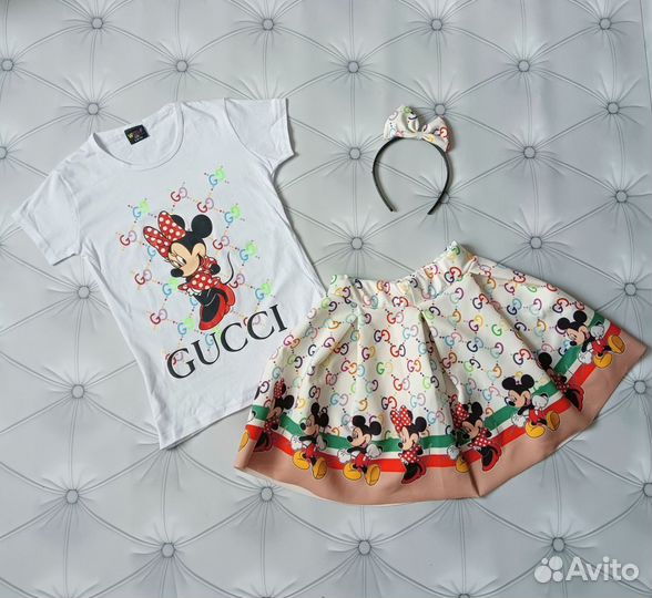 Юбка майка детские новые Gucci 134р