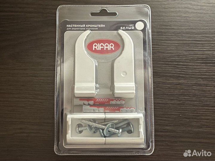 Установочный кронштейн для радиатора Rifar белый