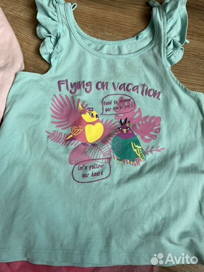 Вещи пакетом на девочку 98-104